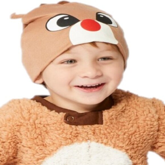 Rudolph Red Nosed Reindeer Union Suit Pajamas - Infant and Toddler - 6M-5T, NWT - Picture 4 of 4